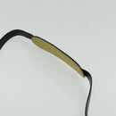 GUCCI Shoulder Bag Patent Leather Black Silver 018 123 1003 Auth BA1383-9