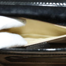 GUCCI Shoulder Bag Patent Leather Black Silver 018 123 1003 Auth BA1383-23