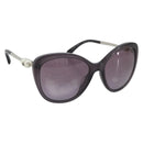 CHANEL Coco Pearl Sunglasses Plastic Purple CC Auth BA13830M-1