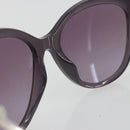 CHANEL Coco Pearl Sunglasses Plastic Purple CC Auth BA13830M-11