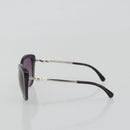 CHANEL Coco Pearl Sunglasses Plastic Purple CC Auth BA13830M-4