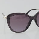 CHANEL Coco Pearl Sunglasses Plastic Purple CC Auth BA13830M-6
