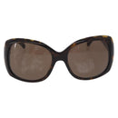 CHANEL Sunglasses Plastic Brown CC Auth BA13831-2