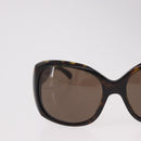 CHANEL Sunglasses Plastic Brown CC Auth BA13831-4