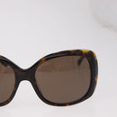 CHANEL Sunglasses Plastic Brown CC Auth BA13831-5