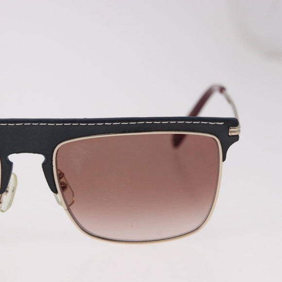 LOEWE Jinx Sunglasses Leather Red Auth BA13832
