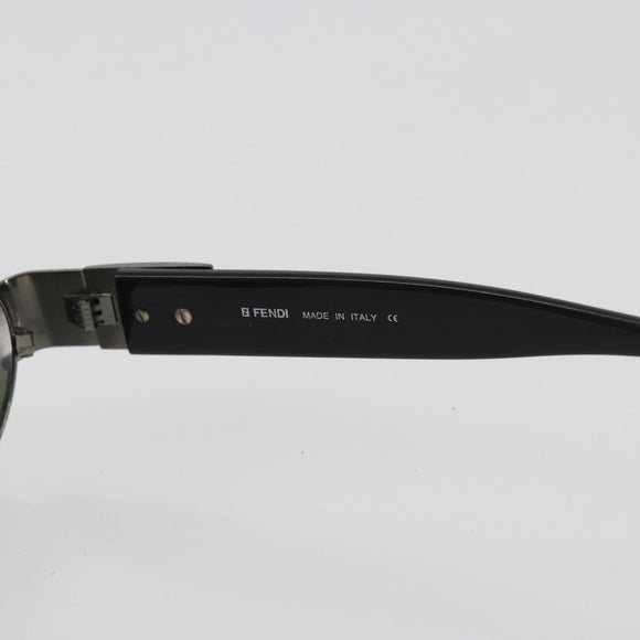FENDI Sunglasses Plastic Black Auth BA13833