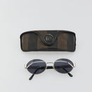 FENDI Sunglasses Metal Black Auth BA13834-13