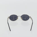 FENDI Sunglasses Metal Black Auth BA13834-3