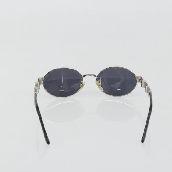 FENDI Sunglasses Metal Black Auth BA13834