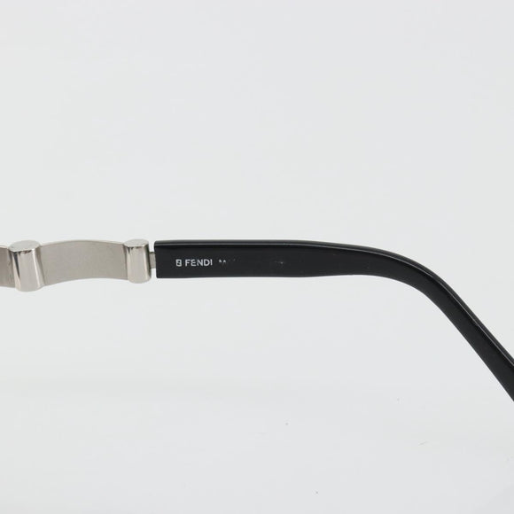 FENDI Sunglasses Metal Black Auth BA13834