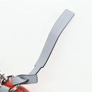 GUCCI Glasses Case Technical knit Orange Silver 824707 Auth BA13835M-14