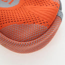 GUCCI Glasses Case Technical knit Orange Silver 824707 Auth BA13835M-9