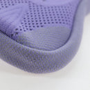 GUCCI Glasses Case Technical knit Purple Silver 824707 Auth BA13836M-10