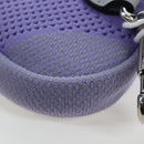 GUCCI Glasses Case Technical knit Purple Silver 824707 Auth BA13836M-11
