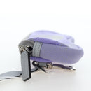 GUCCI Glasses Case Technical knit Purple Silver 824707 Auth BA13836M-4