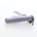GUCCI Glasses Case Technical knit Purple Silver 824707 Auth BA13836M-6