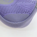 GUCCI Glasses Case Technical knit Purple Silver 824707 Auth BA13836M-9