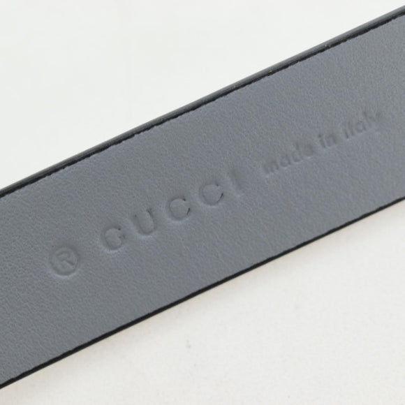 GUCCI Glasses Case Technical knit Black Silver 824707 Auth BA13837M