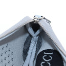 GUCCI Glasses Case Technical knit Black Silver 824707 Auth BA13837M-21