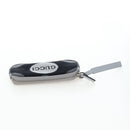 GUCCI Glasses Case Technical knit Black Silver 824707 Auth BA13837M-5
