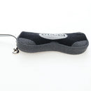 GUCCI Glasses Case Technical knit Black Silver 824707 Auth BA13837M-6