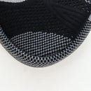 GUCCI Glasses Case Technical knit Black Silver 824707 Auth BA13837M-14