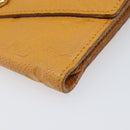 LOUIS VUITTON Empreinte Portefeuille Curie's Compact Saffron Auth BA13838-35