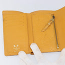 LOUIS VUITTON Empreinte Portefeuille Curie's Compact Saffron Auth BA13838-44
