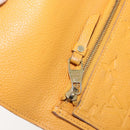 LOUIS VUITTON Empreinte Portefeuille Curie's Compact Saffron Auth BA13838-48