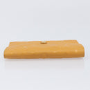 LOUIS VUITTON Empreinte Portefeuille Curie's Compact Saffron Auth BA13838-33