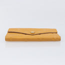 LOUIS VUITTON Empreinte Portefeuille Curie's Compact Saffron Auth BA13838-34