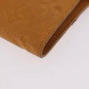 LOUIS VUITTON Empreinte Portefeuille Curie's Compact Saffron Auth BA13838-9