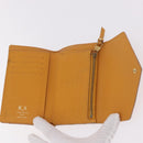 LOUIS VUITTON Empreinte Portefeuille Curie's Compact Saffron Auth BA13838-10