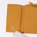 LOUIS VUITTON Empreinte Portefeuille Curie's Compact Saffron Auth BA13838-19