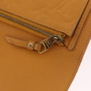 LOUIS VUITTON Empreinte Portefeuille Curie's Compact Saffron Auth BA13838-24