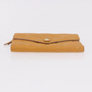 LOUIS VUITTON Empreinte Portefeuille Curie's Compact Saffron Auth BA13838-7