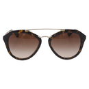 PRADA Tortoise Pattern Sunglasses Plastic Brown Auth BA13840-13