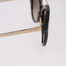 PRADA Tortoise Pattern Sunglasses Plastic Brown Auth BA13840-7