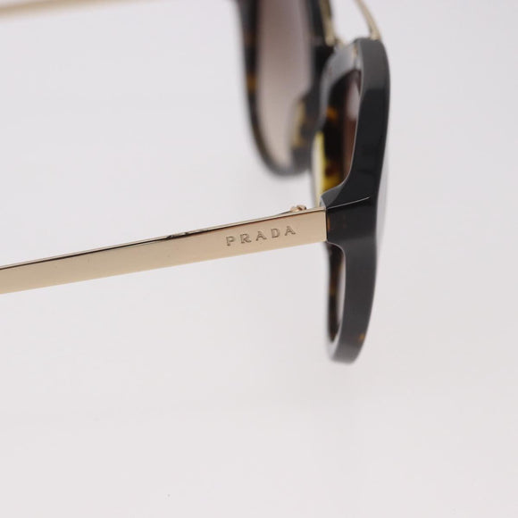 PRADA Tortoise Pattern Sunglasses Plastic Brown Auth BA13840