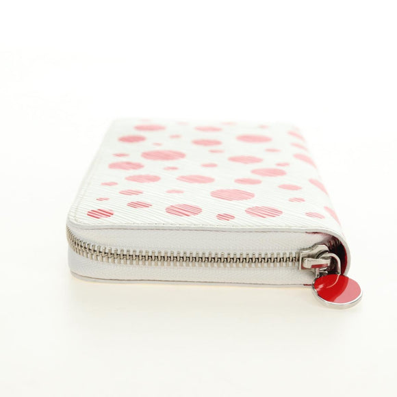 LOUIS VUITTON Epi Zippy Wallet Long Wallet LVxYK White M81961 LV Auth BA13844SM