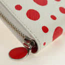 LOUIS VUITTON Epi Zippy Wallet Long Wallet LVxYK White M81961 LV Auth BA13844SM-7