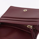 GUCCI GG Supreme Bifold Wallet PVC Beige Gold 818767 Auth BA13845M-18