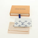 LOUIS VUITTON Monogram Shadow Porte Cartes Double White M83699 Auth BA13846SAM-12