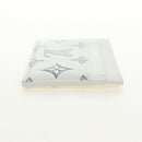LOUIS VUITTON Monogram Shadow Porte Cartes Double White M83699 Auth BA13846SAM-4