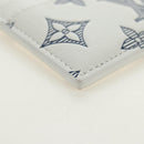 LOUIS VUITTON Monogram Shadow Porte Cartes Double White M83699 Auth BA13846SAM-7