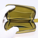 GUCCI Wallet Patent leather Green Silver 817375 Auth BA13847V-14
