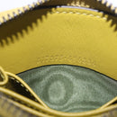 GUCCI Wallet Patent leather Green Silver 817375 Auth BA13847V-20