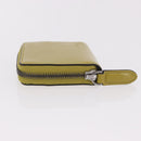GUCCI Wallet Patent leather Green Silver 817375 Auth BA13847V-5