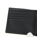 FENDI Zucca Canvas Bifold Wallet Leather Green Black Auth BA13848A-17